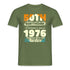 50. Geburtstag Awesome Since 1976 Geschenk T-Shirt