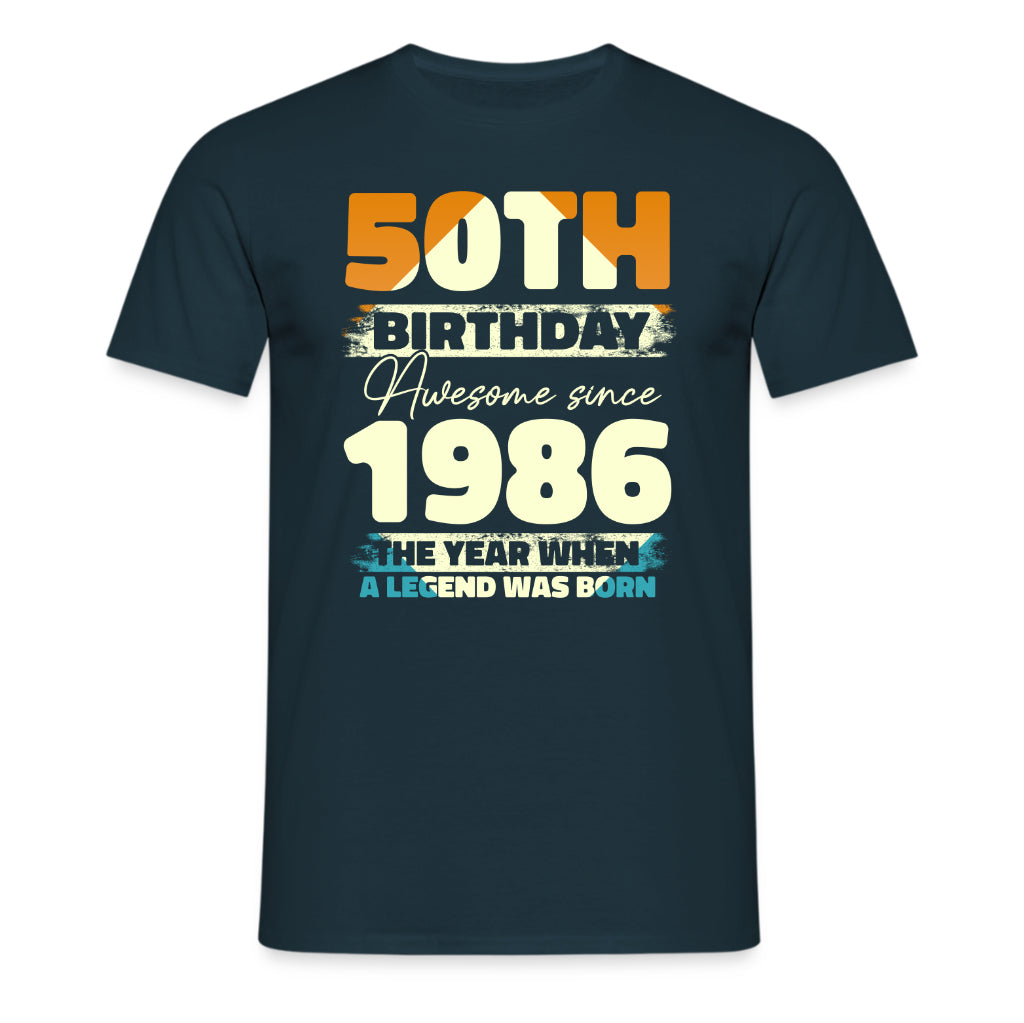 40. Geburtstag Awesome Since 1986 Geschenk T-Shirt