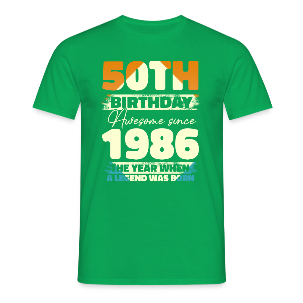 40. Geburtstag Awesome Since 1986 Geschenk T-Shirt
