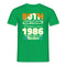 40. Geburtstag Awesome Since 1986 Geschenk T-Shirt