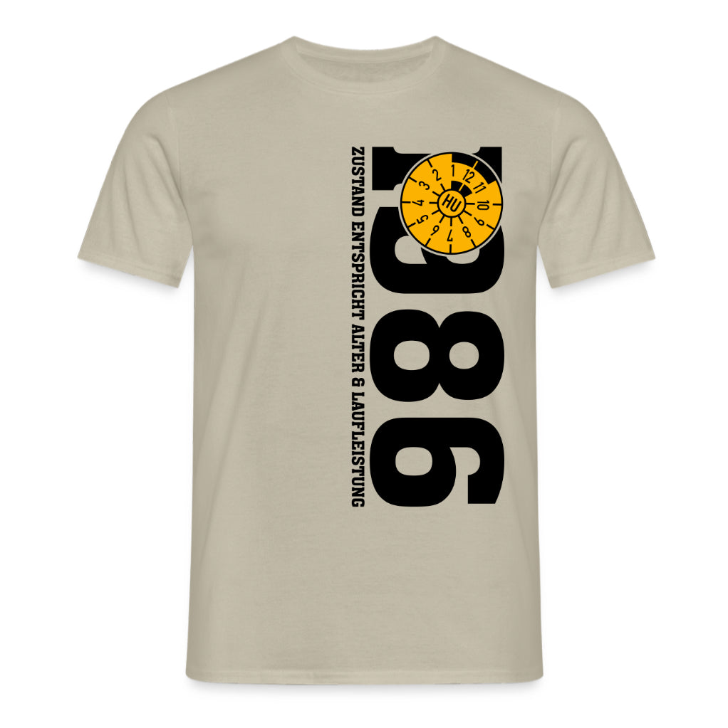 40. Geburtstag 1986 Zustand entspricht Alter und Laufleistung TÜV Lustiges Mechaniker Geschenk T-Shirt