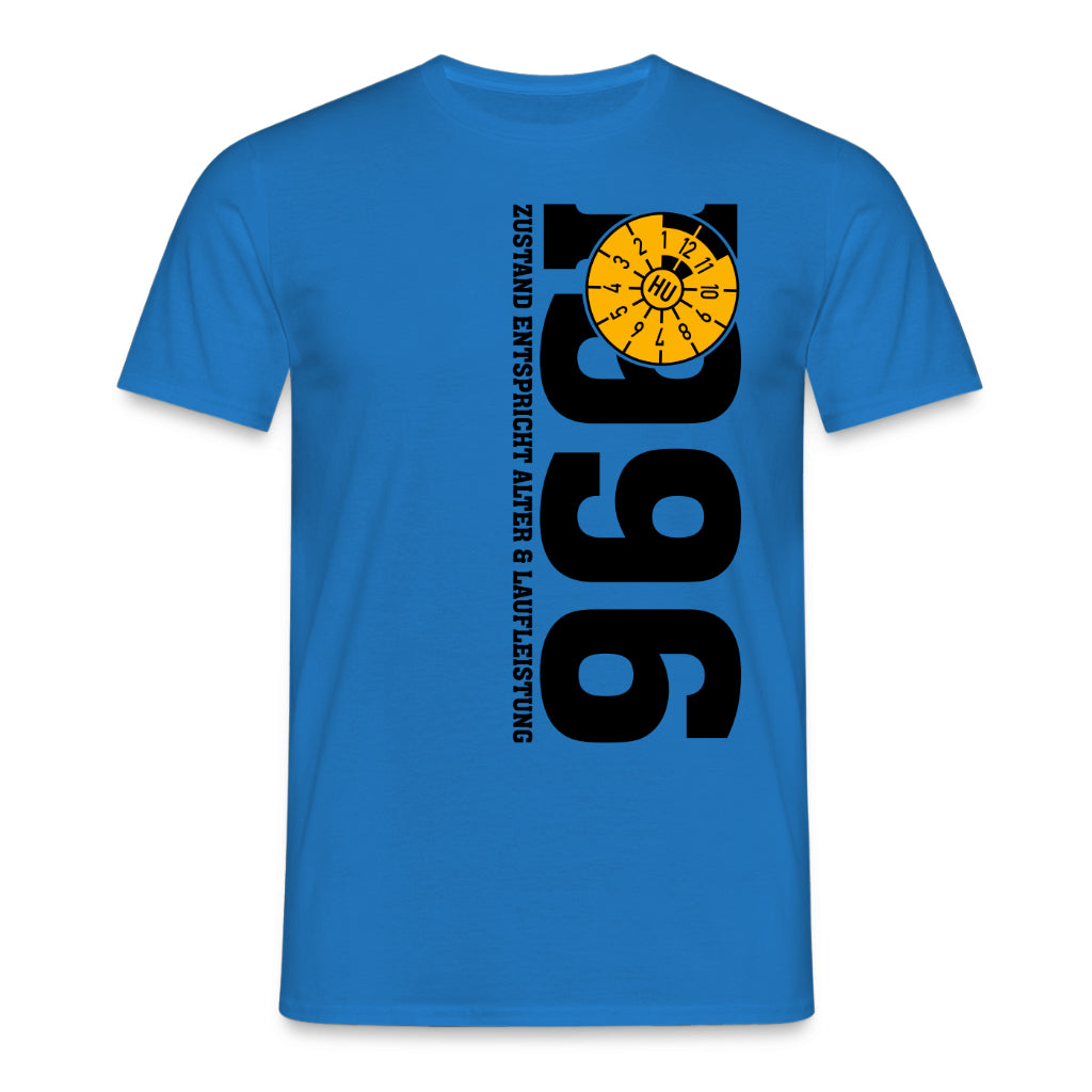 30. Geburtstag 1996 Zustand entspricht Alter und Laufleistung TÜV Lustiges Mechaniker Geschenk T-Shirt