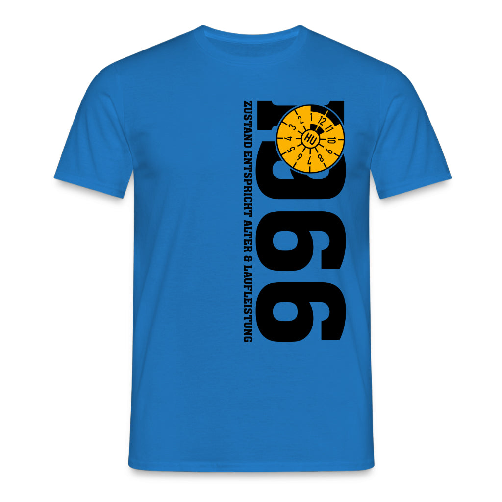 60. Geburtstag 1966 Zustand entspricht Alter und Laufleistung TÜV Lustiges Mechaniker Geschenk T-Shirt