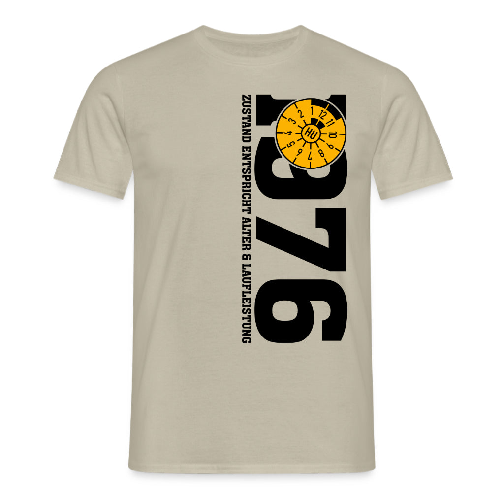 50. Geburtstag 1976 Zustand entspricht Alter und Laufleistung TÜV Lustiges Mechaniker Geschenk T-Shirt