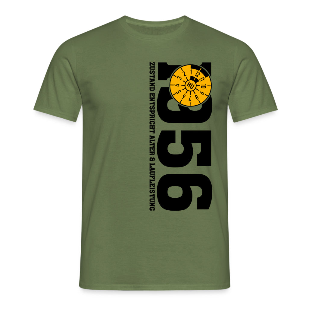 70. Geburtstag 1956 Zustand entspricht Alter und Laufleistung TÜV Lustiges Mechaniker Geschenk T-Shirt