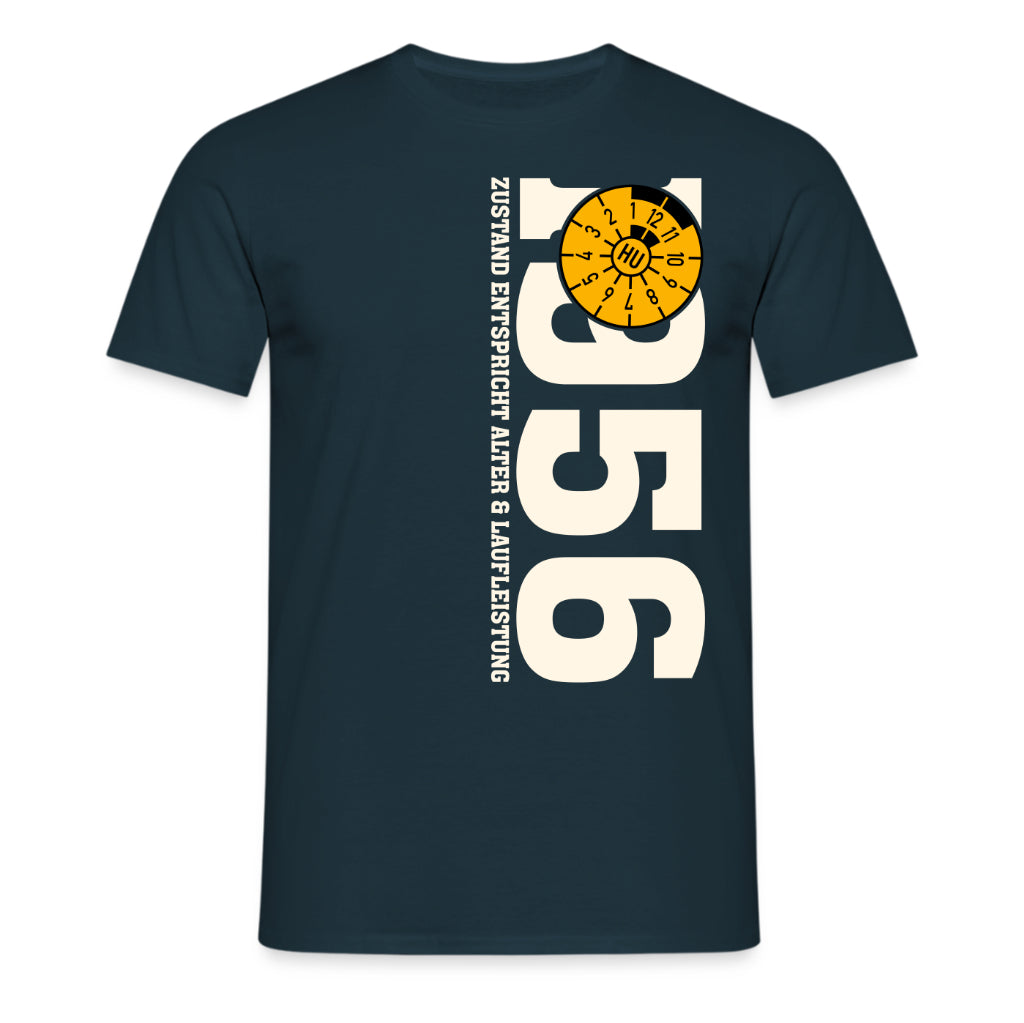 70. Geburtstag 1956 Zustand entspricht Alter und Laufleistung TÜV Lustiges Mechaniker Geschenk T-Shirt