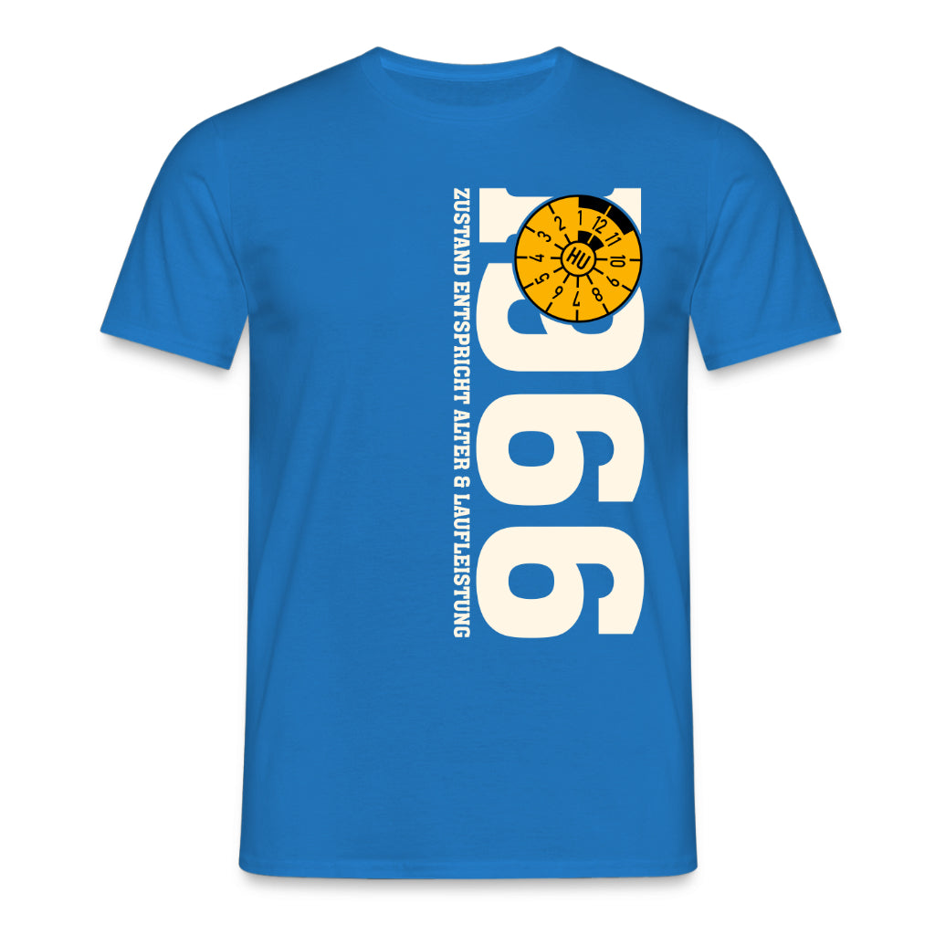 60. Geburtstag 1966 Zustand entspricht Alter und Laufleistung TÜV Lustiges Mechaniker Geschenk T-Shirt