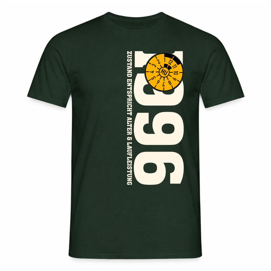 30. Geburtstag 1996 Zustand entspricht Alter und Laufleistung TÜV Lustiges Mechaniker Geschenk T-Shirt