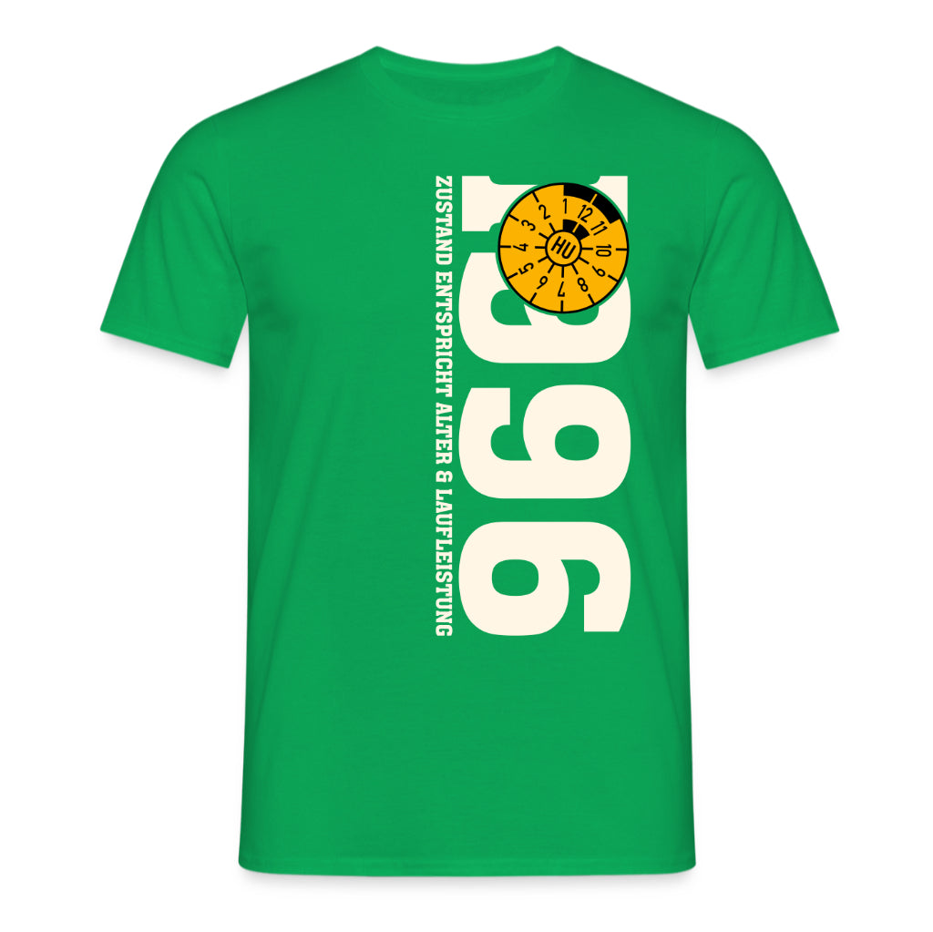 30. Geburtstag 1996 Zustand entspricht Alter und Laufleistung TÜV Lustiges Mechaniker Geschenk T-Shirt
