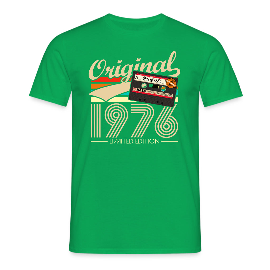 Original 50. Geburtstag Shirt – Musik Kassette Original seit 1976 Retro Vintage