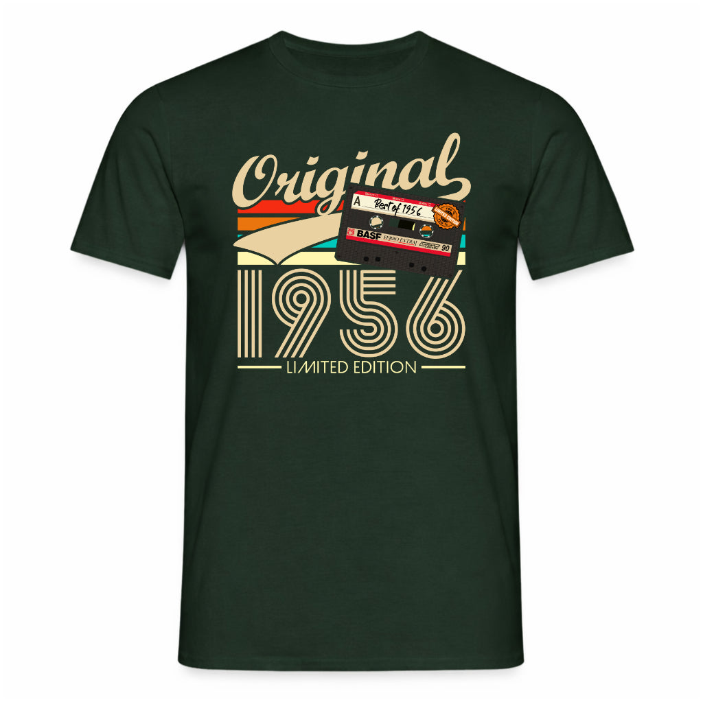 Original 70. Geburtstag Shirt – Musik Kassette Original seit 1956 Retro Vintage
