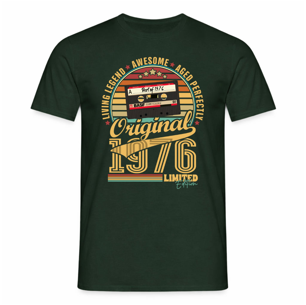 Original 1976 Kassette T-Shirt – Geschenk zum 50. Geburtstag