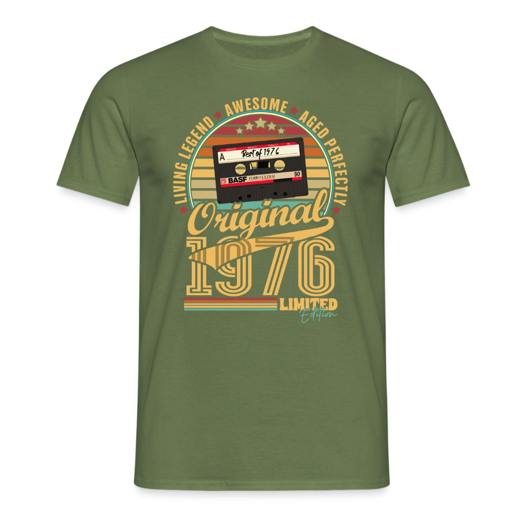 Original 1976 Kassette T-Shirt – Geschenk zum 50. Geburtstag