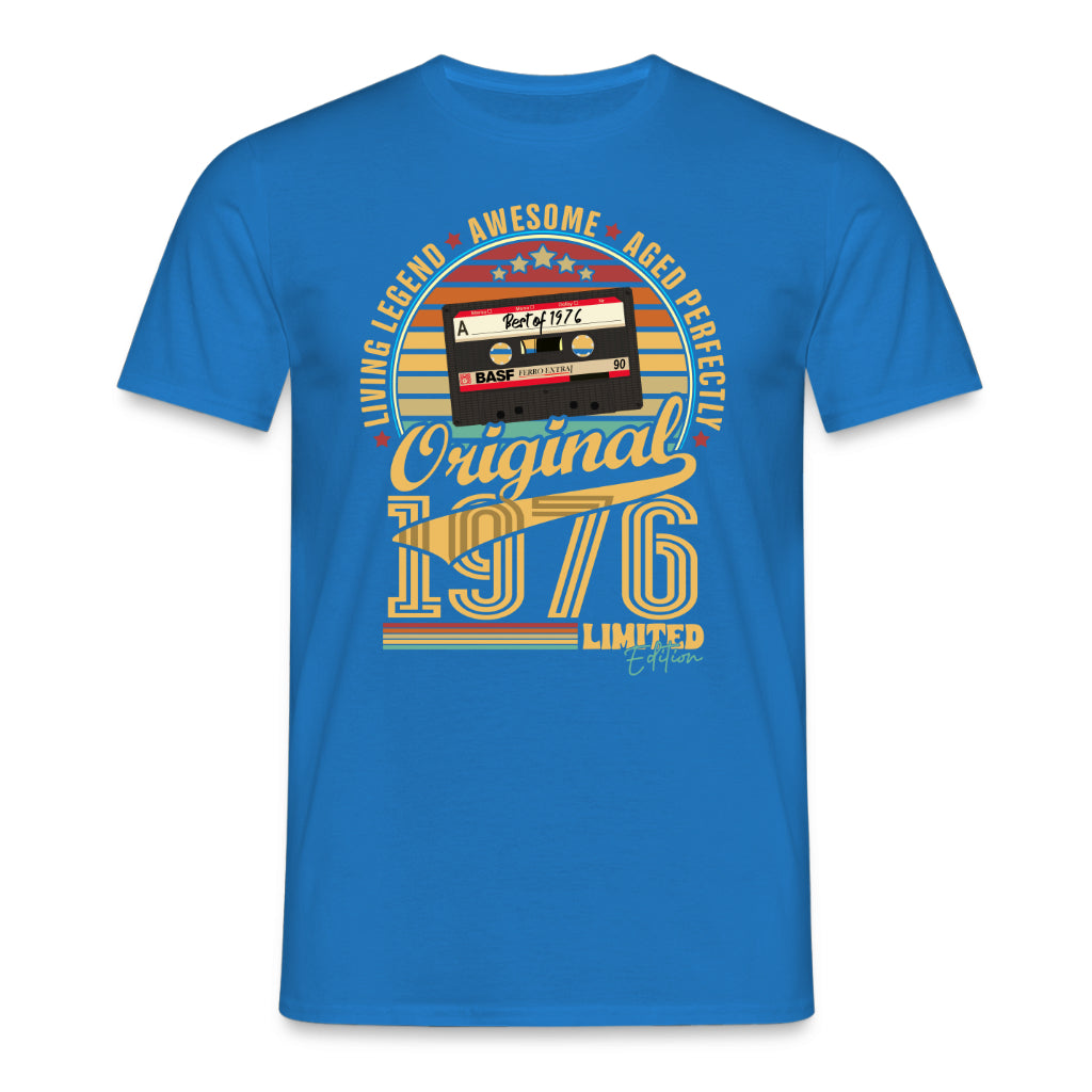 Original 1976 Kassette T-Shirt – Geschenk zum 50. Geburtstag