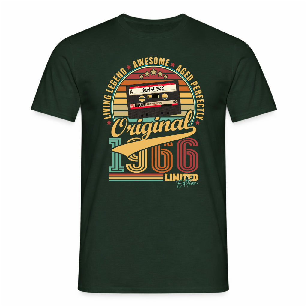 Original 1966 Kassette T-Shirt – Geschenk zum 60. Geburtstag