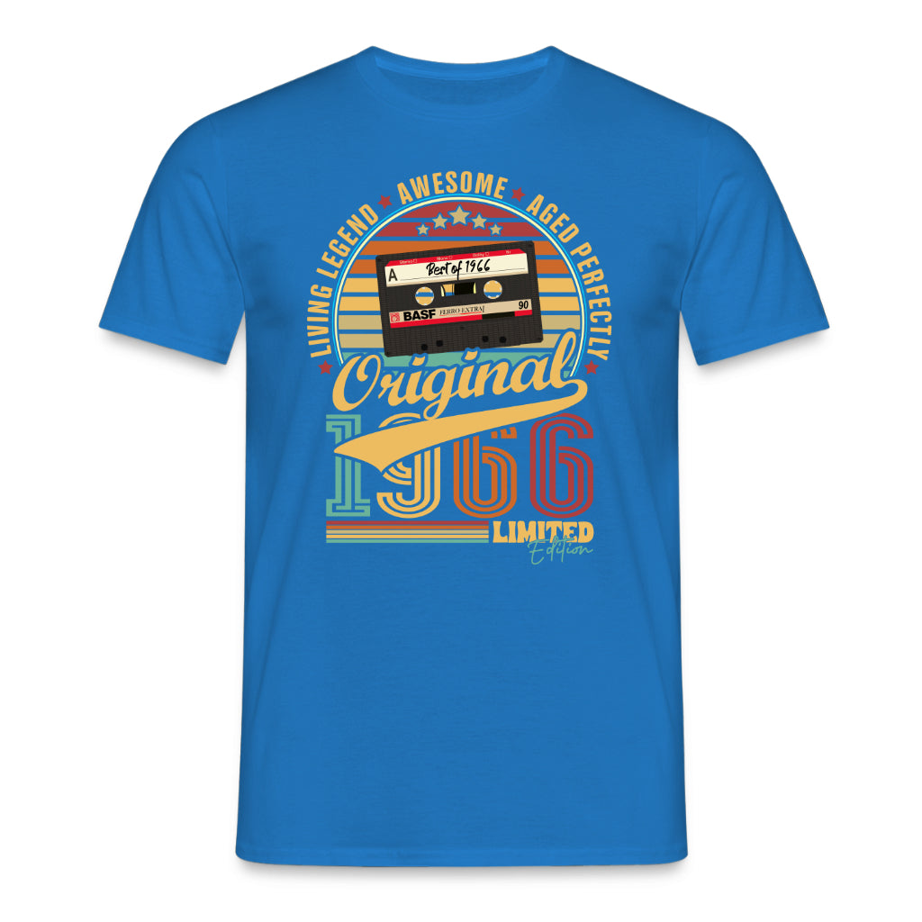 Original 1966 Kassette T-Shirt – Geschenk zum 60. Geburtstag