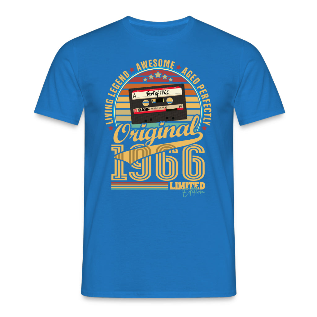 Original 1966 Kassette T-Shirt – Geschenk zum 60. Geburtstag