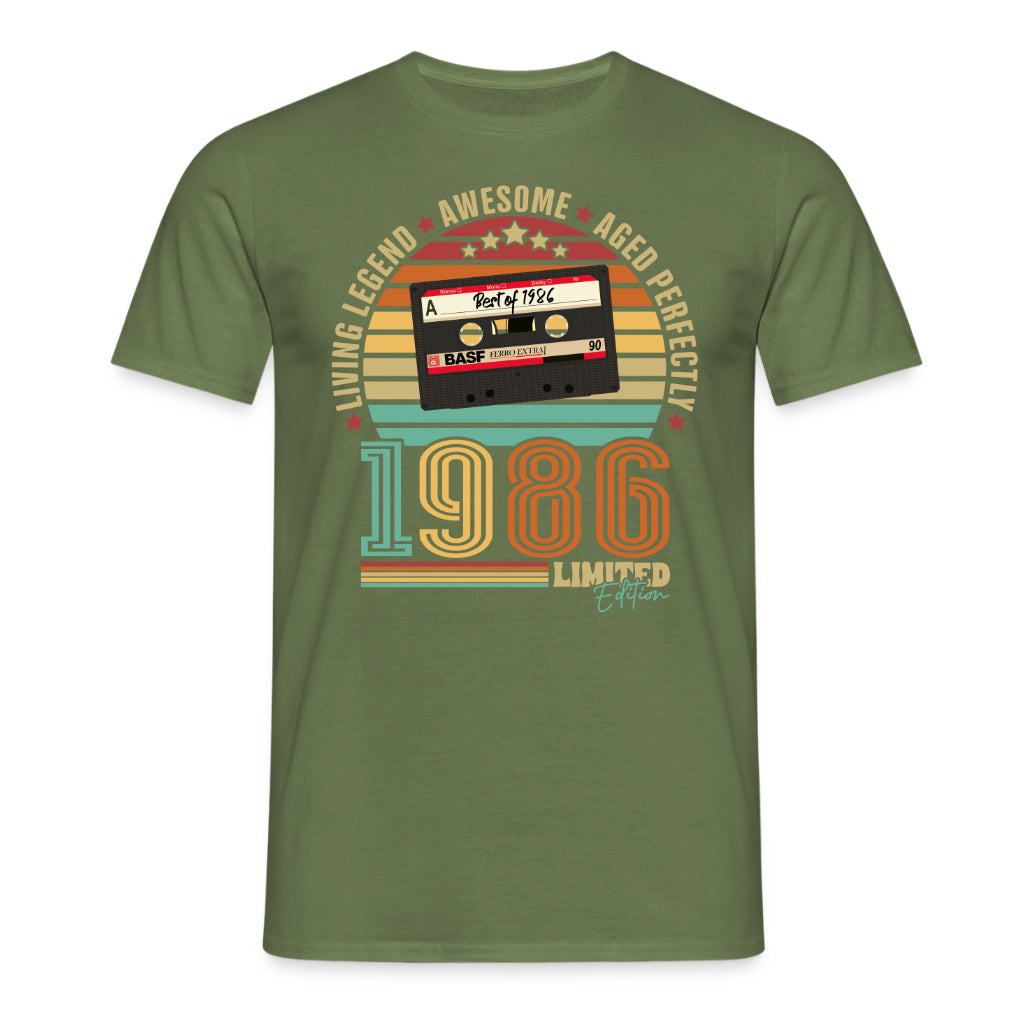 Vintage 1986 Kassette T-Shirt – Geschenk zum 40. Geburtstag