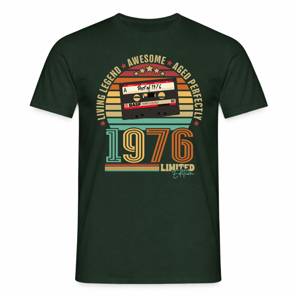 Vintage 1976 Kassette T-Shirt – Geschenk zum 50. Geburtstag