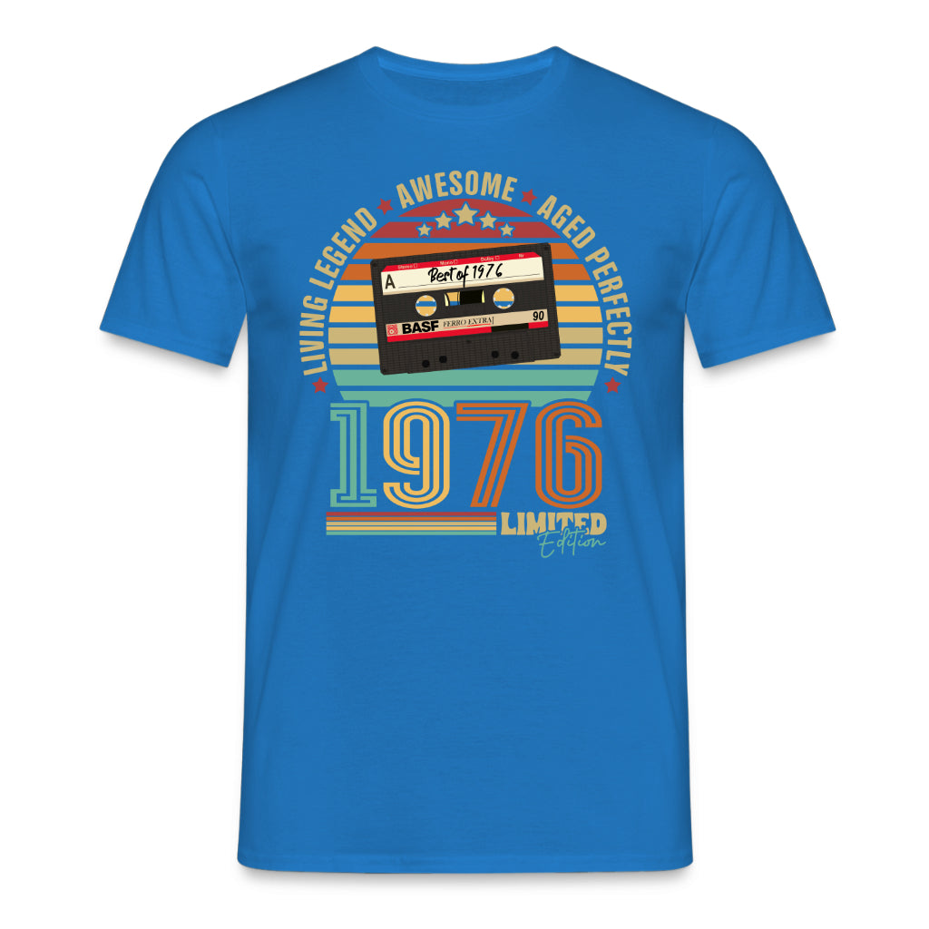 Vintage 1976 Kassette T-Shirt – Geschenk zum 50. Geburtstag