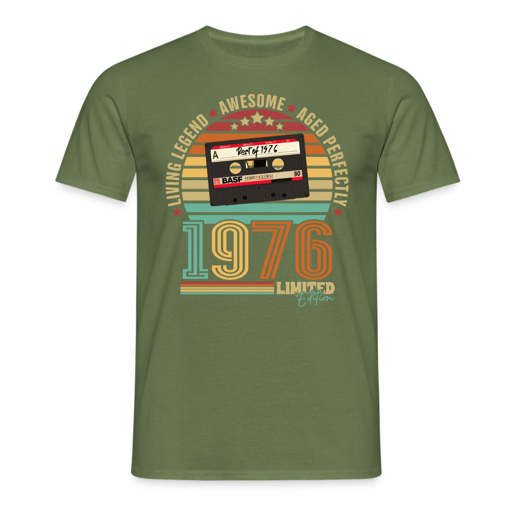 Vintage 1976 Kassette T-Shirt – Geschenk zum 50. Geburtstag