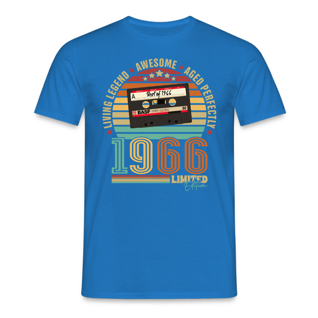 Vintage 1966 Kassette T-Shirt – Geschenk zum 60. Geburtstag