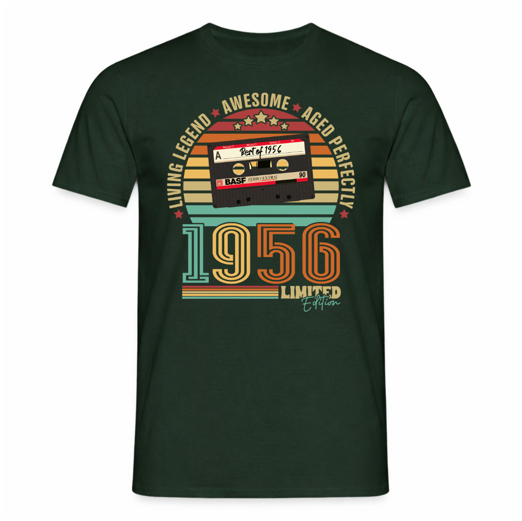 Vintage 1956 Kassette T-Shirt – Geschenk zum 70. Geburtstag