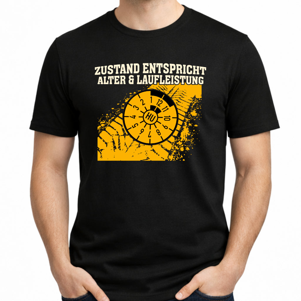 Mechaniker Shirt TÜV - Zustand entspricht Alter - Lustiges Geschenk T-Shirt