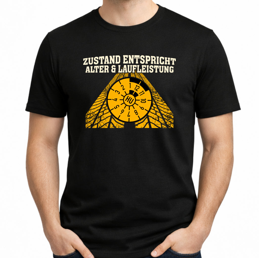 Mechaniker Shirt TÜV - Zustand entspricht Alter - Lustiges Geschenk T-Shirt