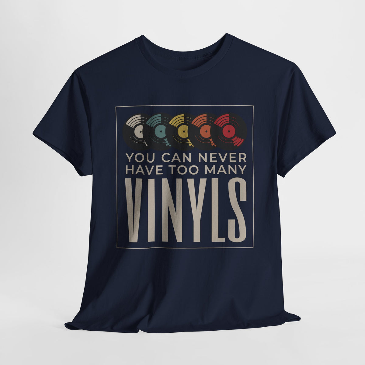 Schallplatten Fan - Retro Vinyl T-Shirt