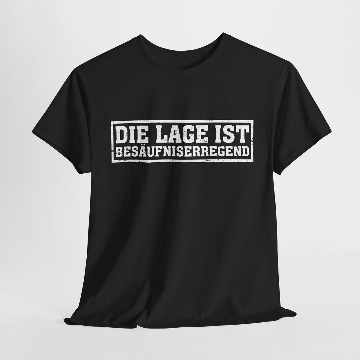 Bierliebhaber Die Lage Ist Besäufniserregend  - Lustiges T-Shirt