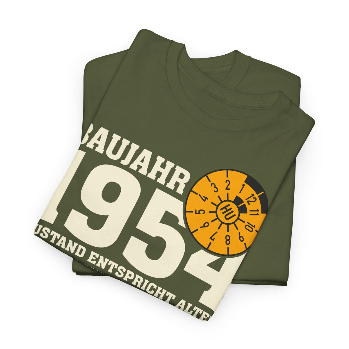 Geburtstag TÜV Baujahr 1954 Zustand entspricht Alter und Laufleistung Lustiges Geschenk Unisex T-Shirt