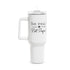 Be Real Not Perfect - Sei Authentisch Nicht Perfekt - Cooles Statement - Thermobecher 1,18 Liter