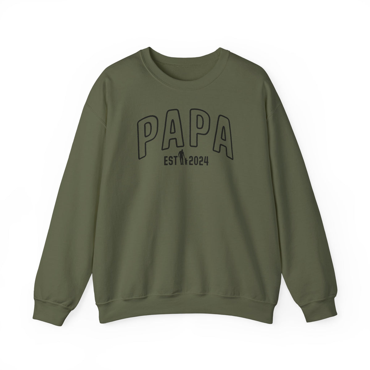 Stolzer Papa - Vatertag - Papa seit 2024 - Geschenk Sweatshirt