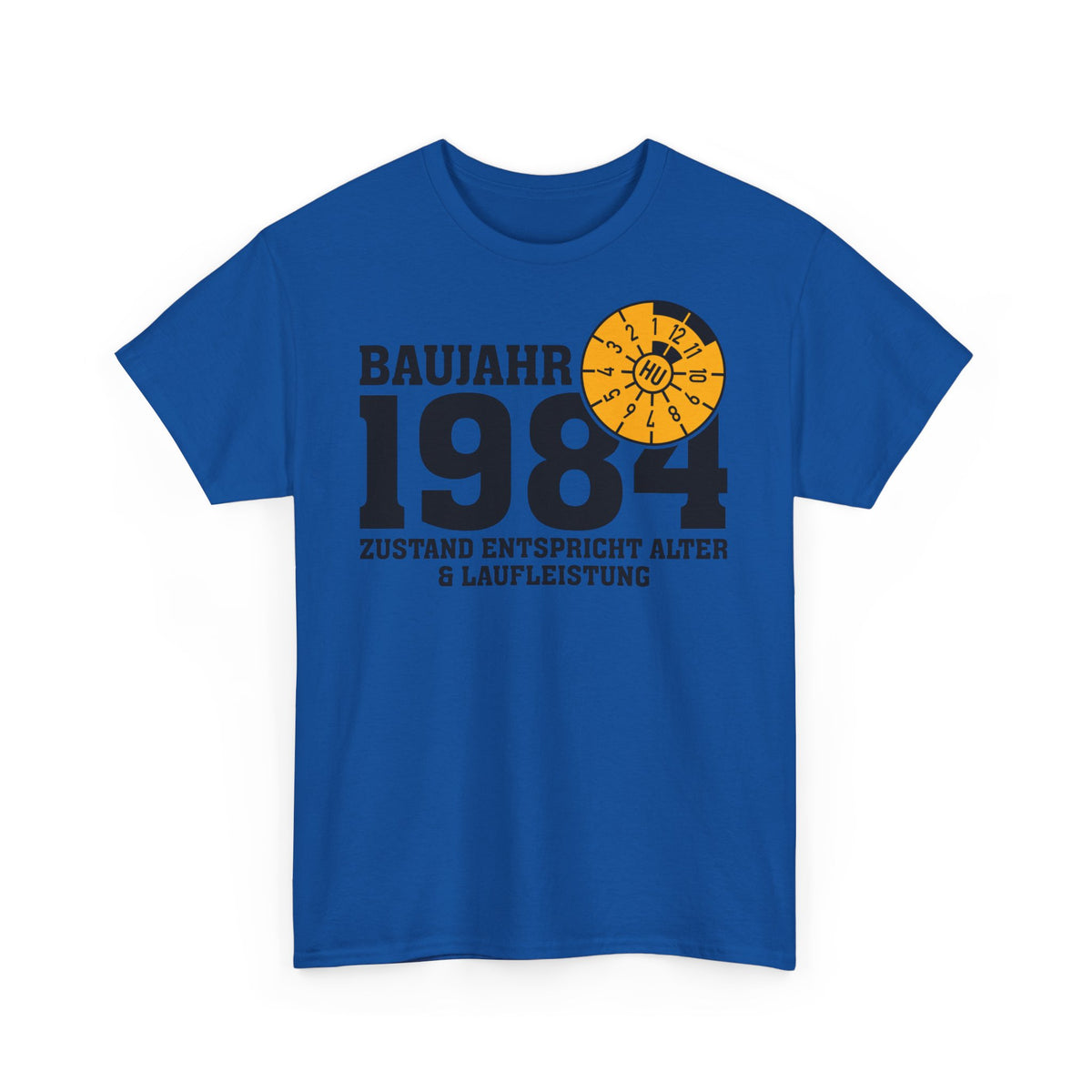 Geburtstag TÜV Baujahr 1984 Zustand entspricht Alter und Laufleistung Lustiges Geschenk Unisex T-Shirt