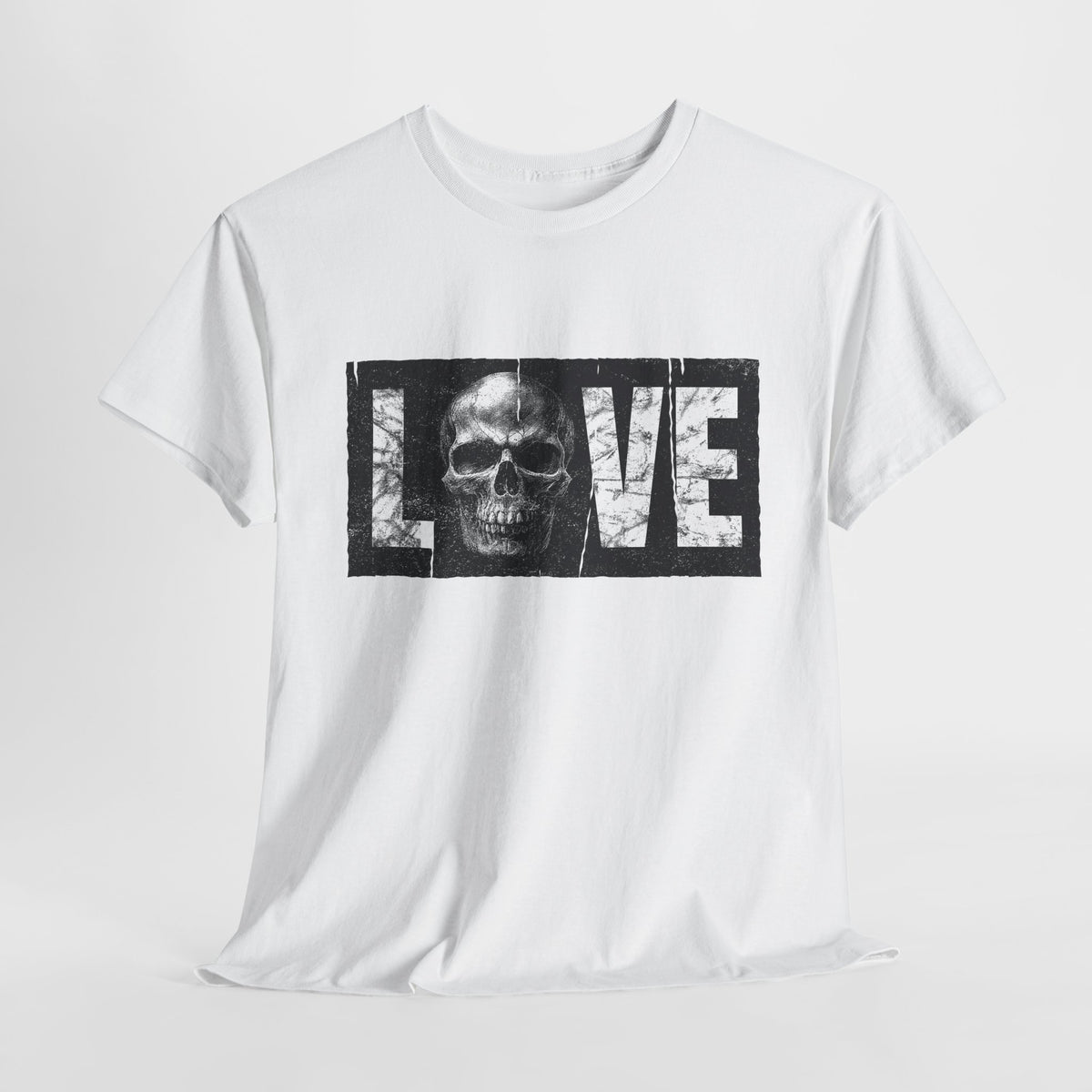 Totenkopf LOVE - Schönes Streetstyle Shirt - Unisex Shirt