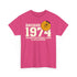 Geburtstag TÜV Baujahr 1974 Zustand entspricht Alter und Laufleistung Lustiges Geschenk Unisex T-Shirt