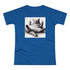 Lustige Faule Katze mit Mittelfinger - Frauen T-Shirt