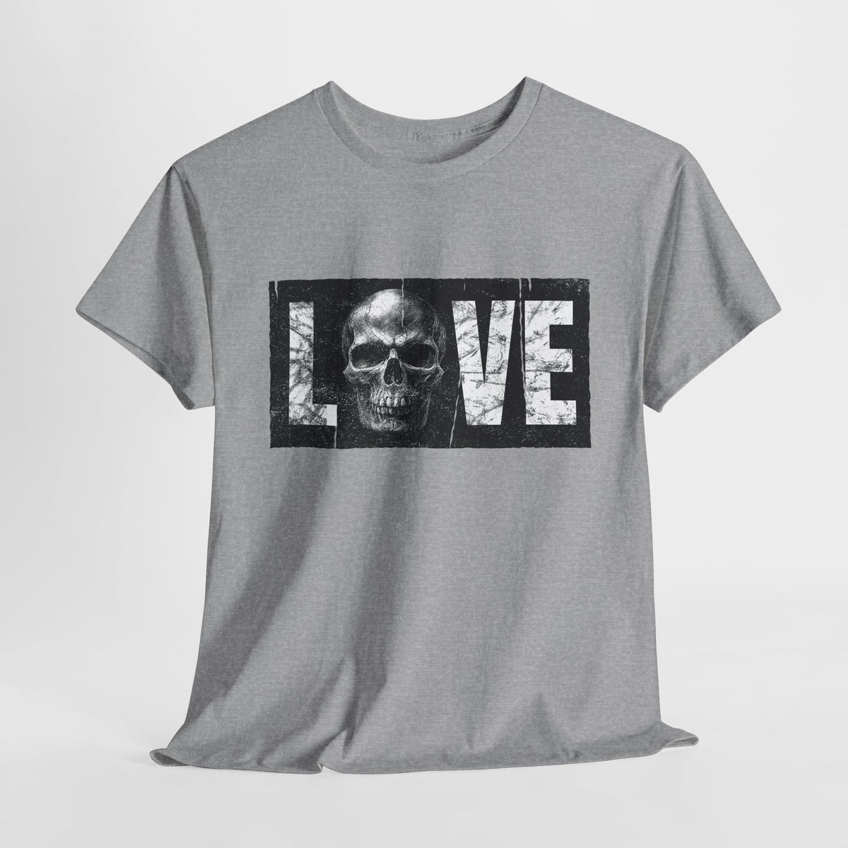 Totenkopf LOVE - Schönes Streetstyle Shirt - Unisex Shirt