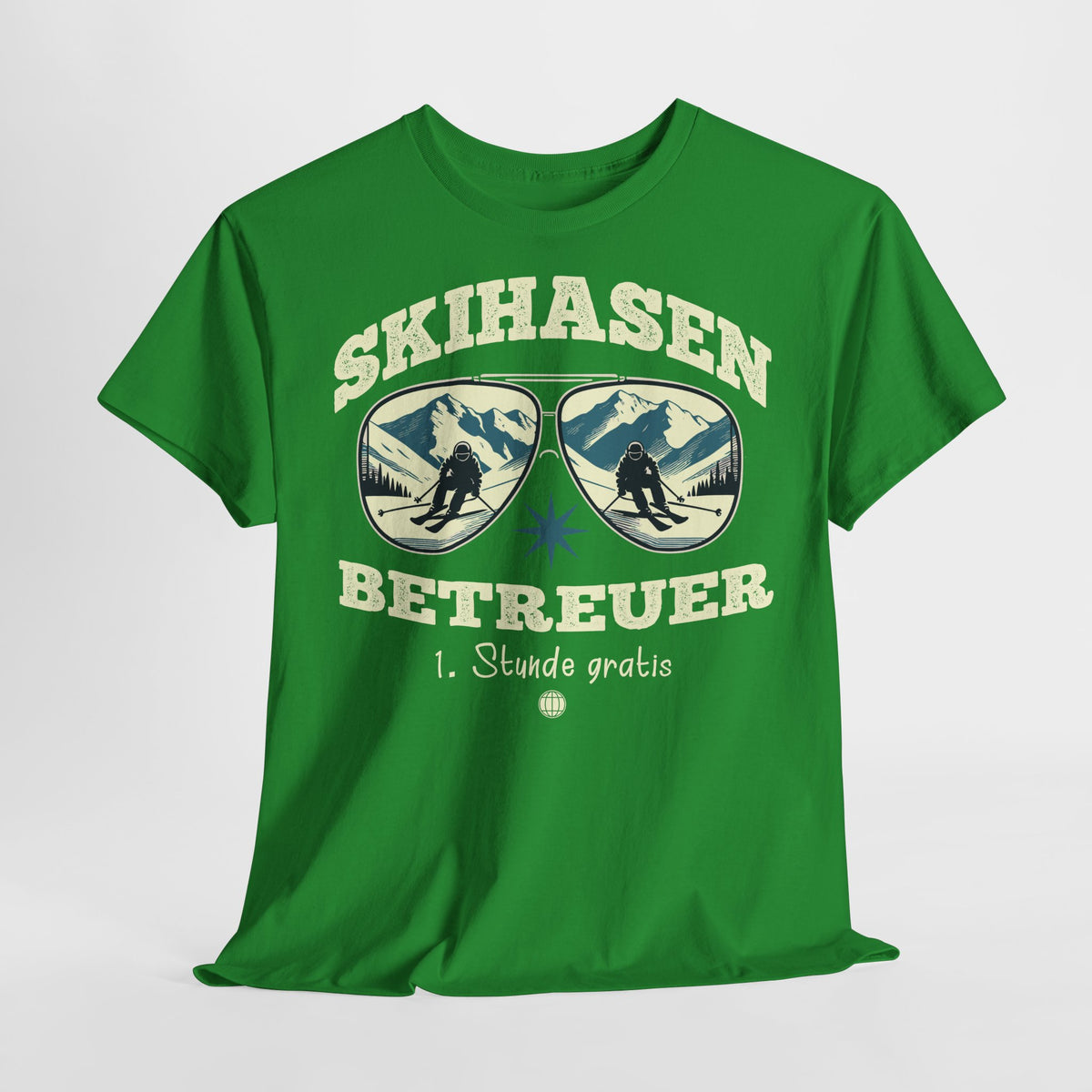 Ski Fahren Berghütten Shirt - Skihasen Betreuer Lustiges Geschenk T-Shirt