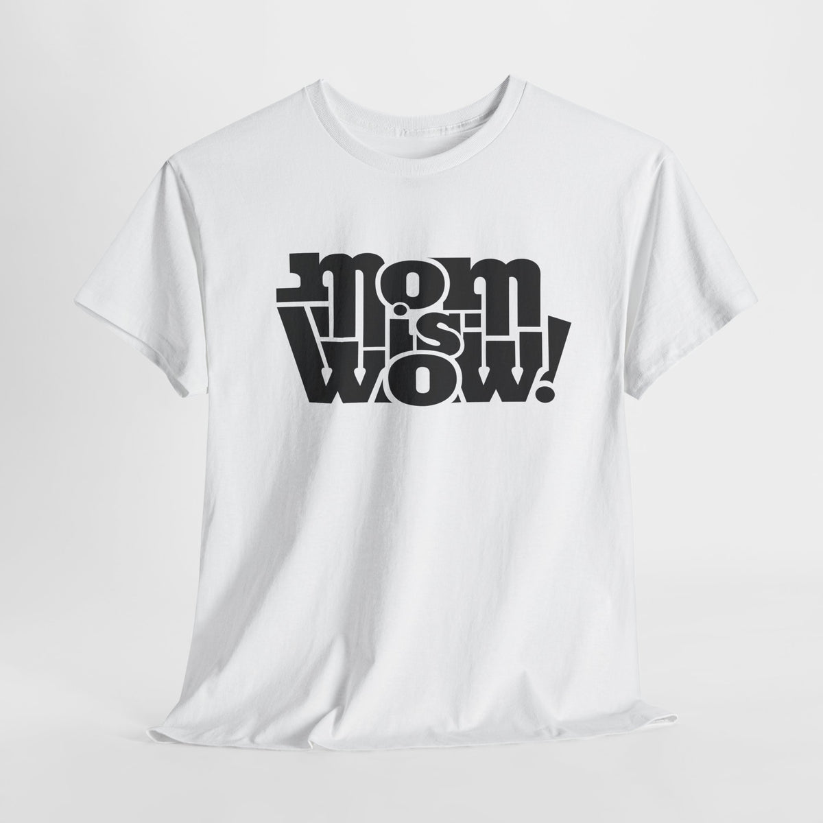 Muttertag - Mom is WOW - Muttertag Geschenk - Unisex Shirt