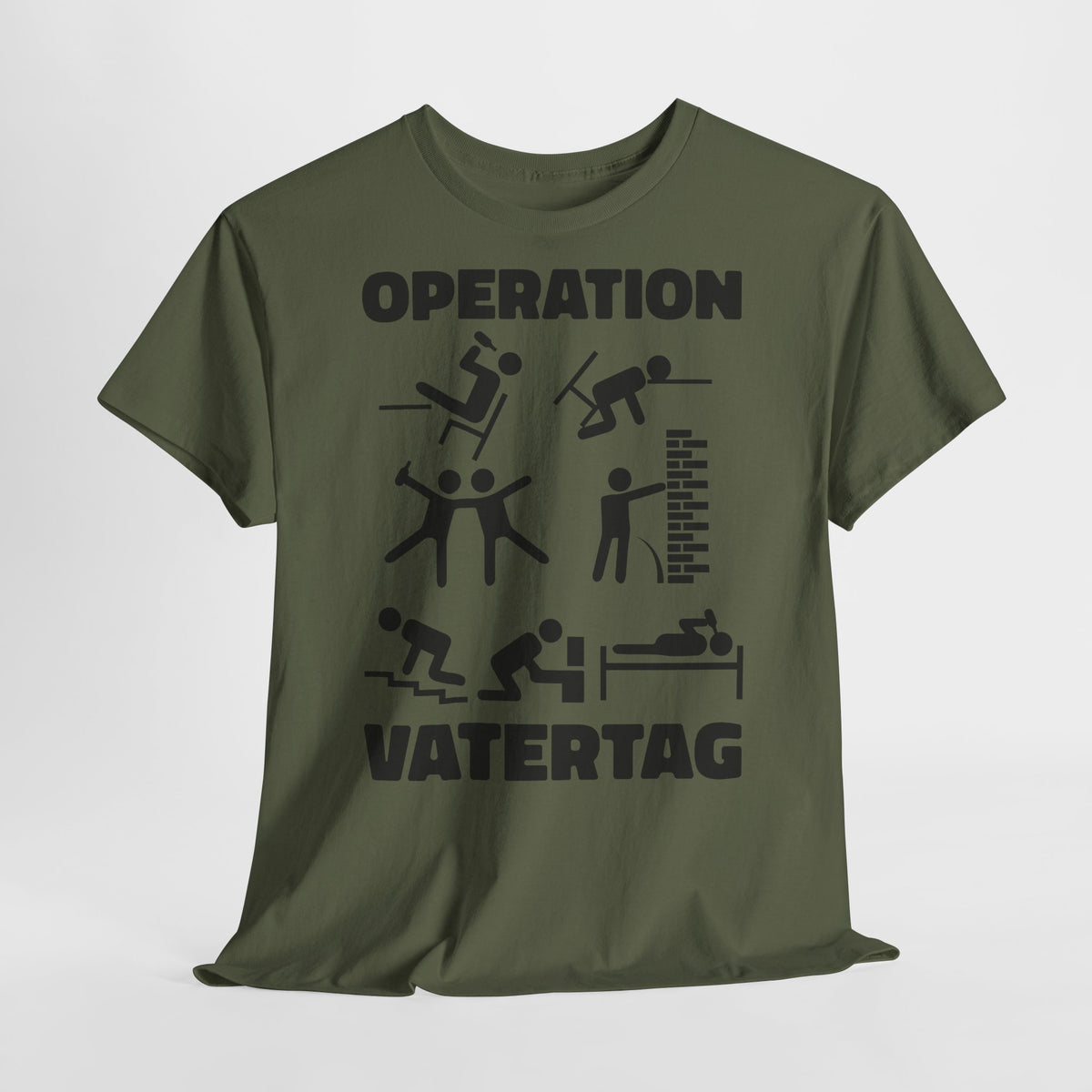 Operation Vatertag - Papa Vatertags Shirt - Lustiges Vatertag Geschenk T-Shirt
