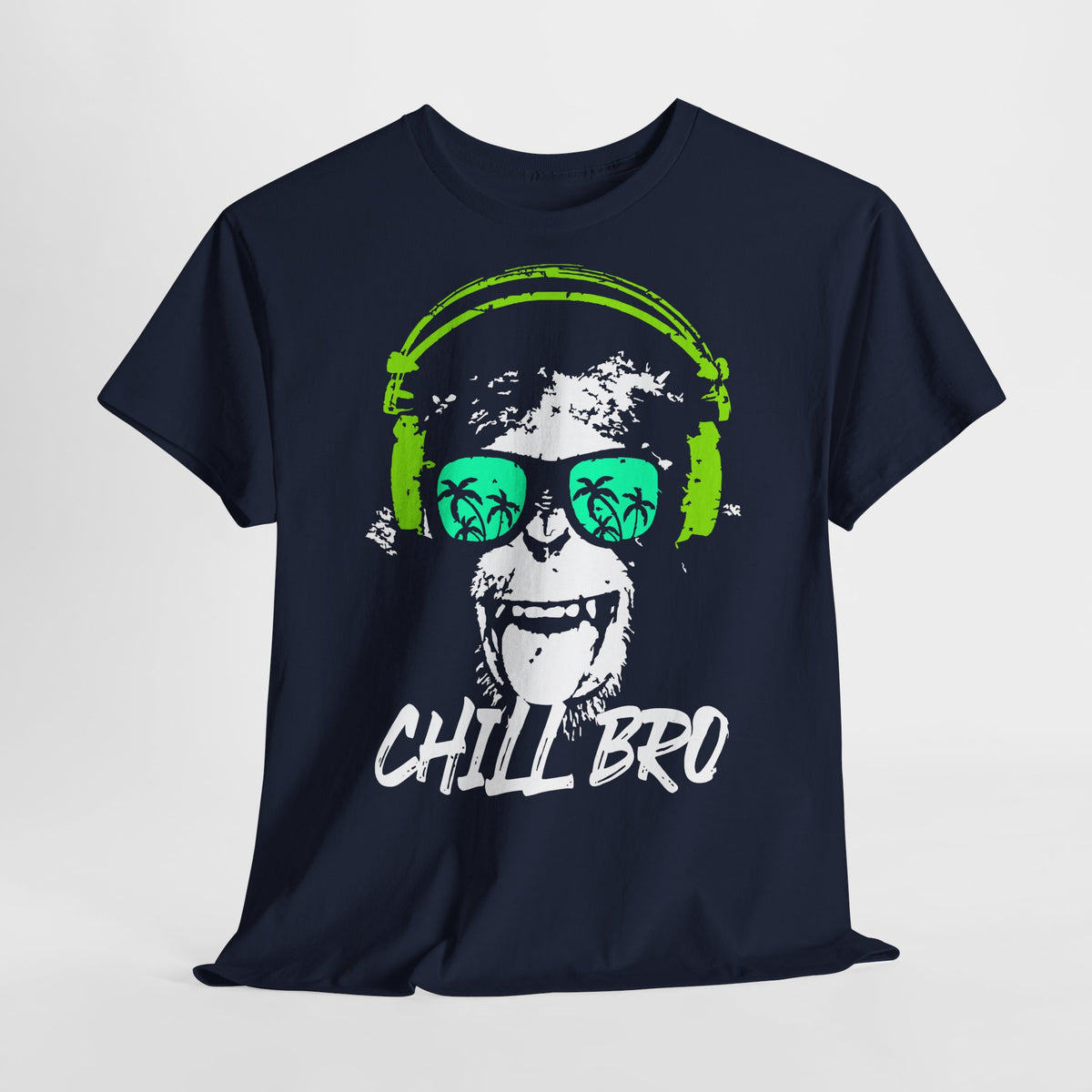 CHILL BRO - Cooler Affe mit Sonnenbrille Geschenkidee Gamer Gaming T-Shirt