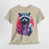 Waschbär Racoon Rocket Cyberspace - Unisex Shirt