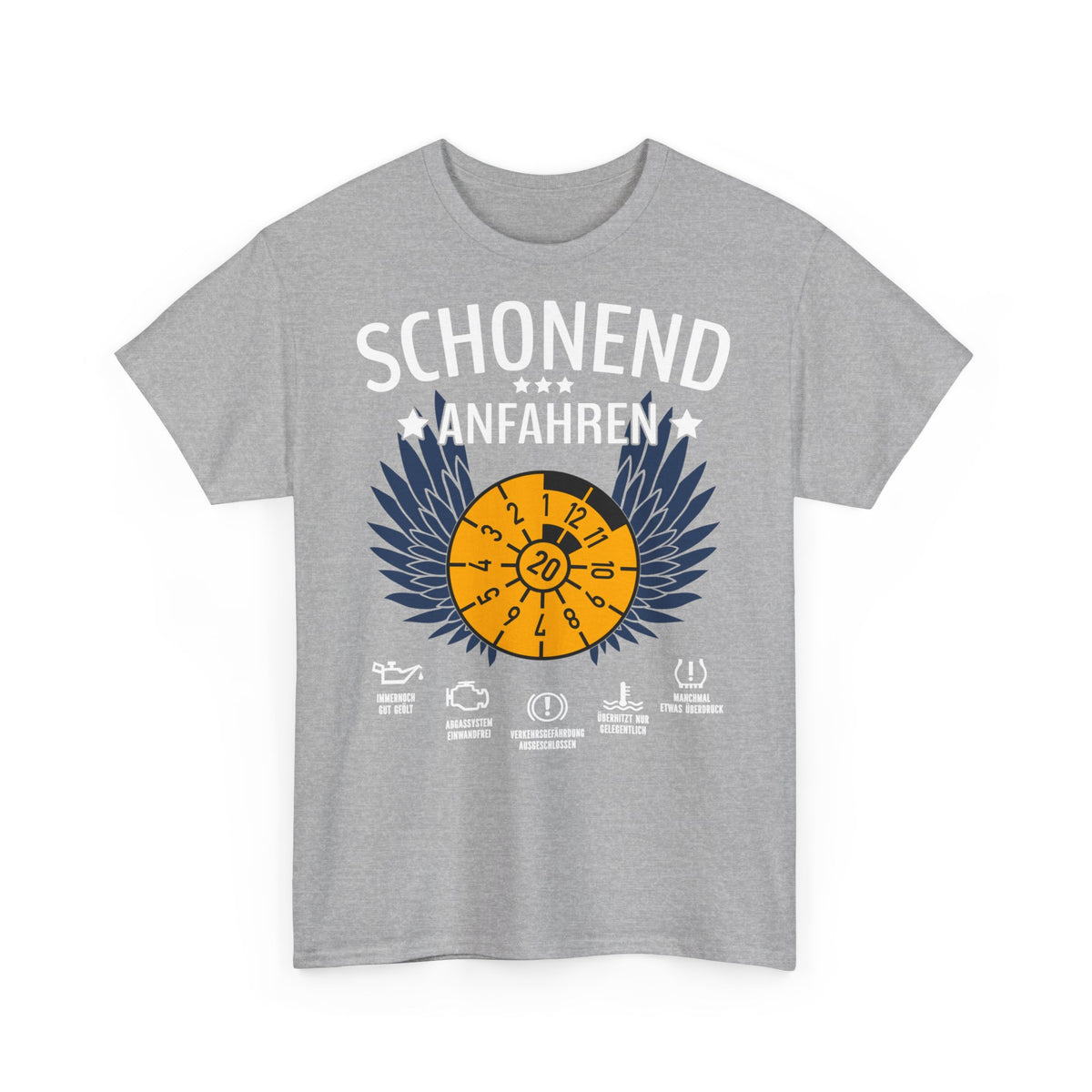 20. Geburtstag TÜV erteilt - Schonend anfahren - Lustiges Geschenk T-Shirt