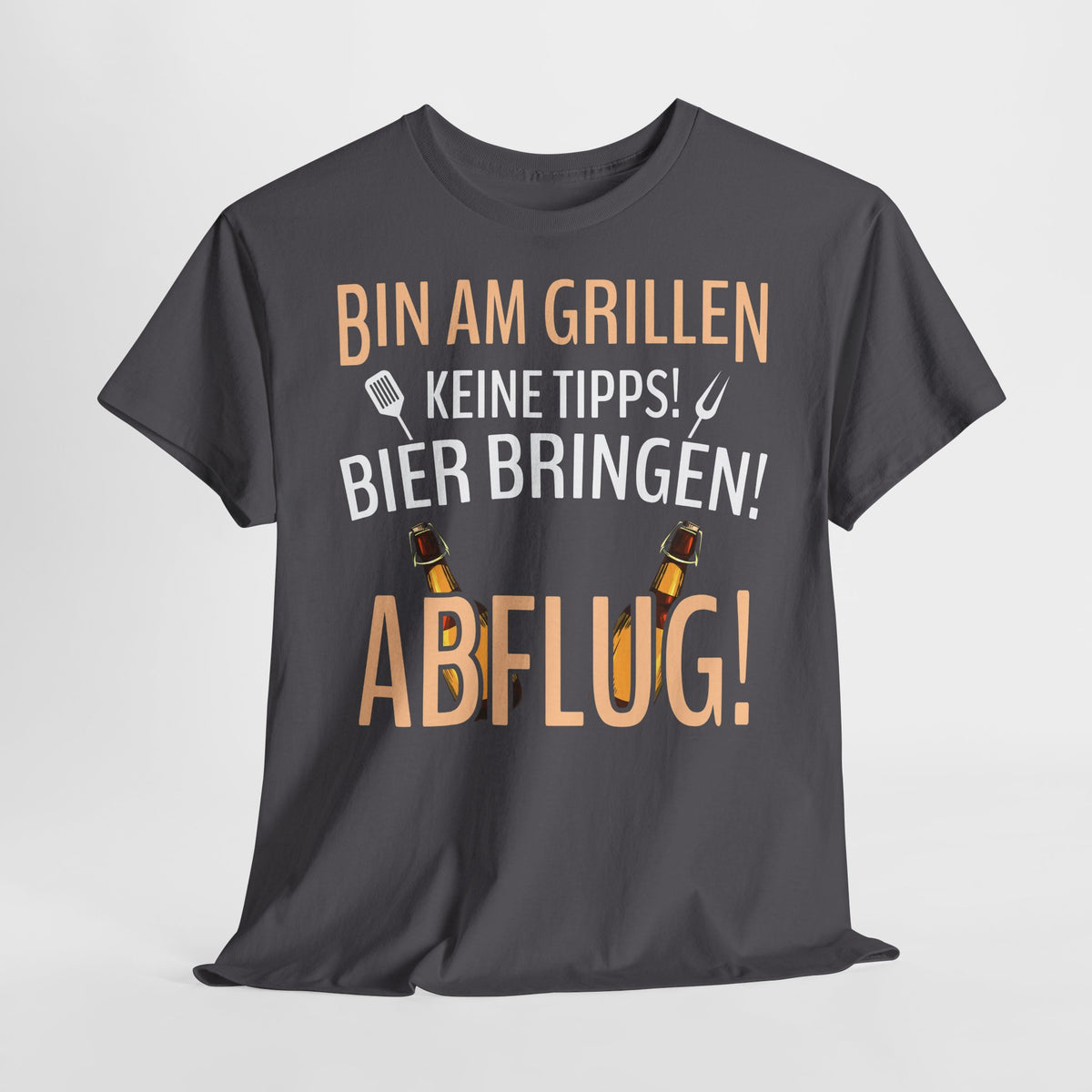 Lustiges Grill Zubehör für Grillfans Bier Grillmeister Grillen Lustiges T-Shirt