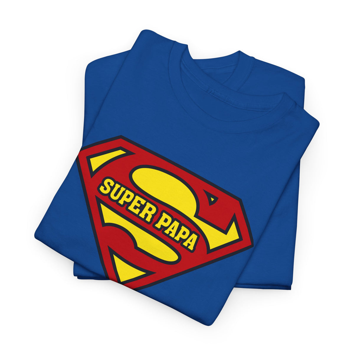 Vatertag Geschenk - Super Papa Comic Logo - Papa Papi Geburtstag Vatertag Geschenk Shirt