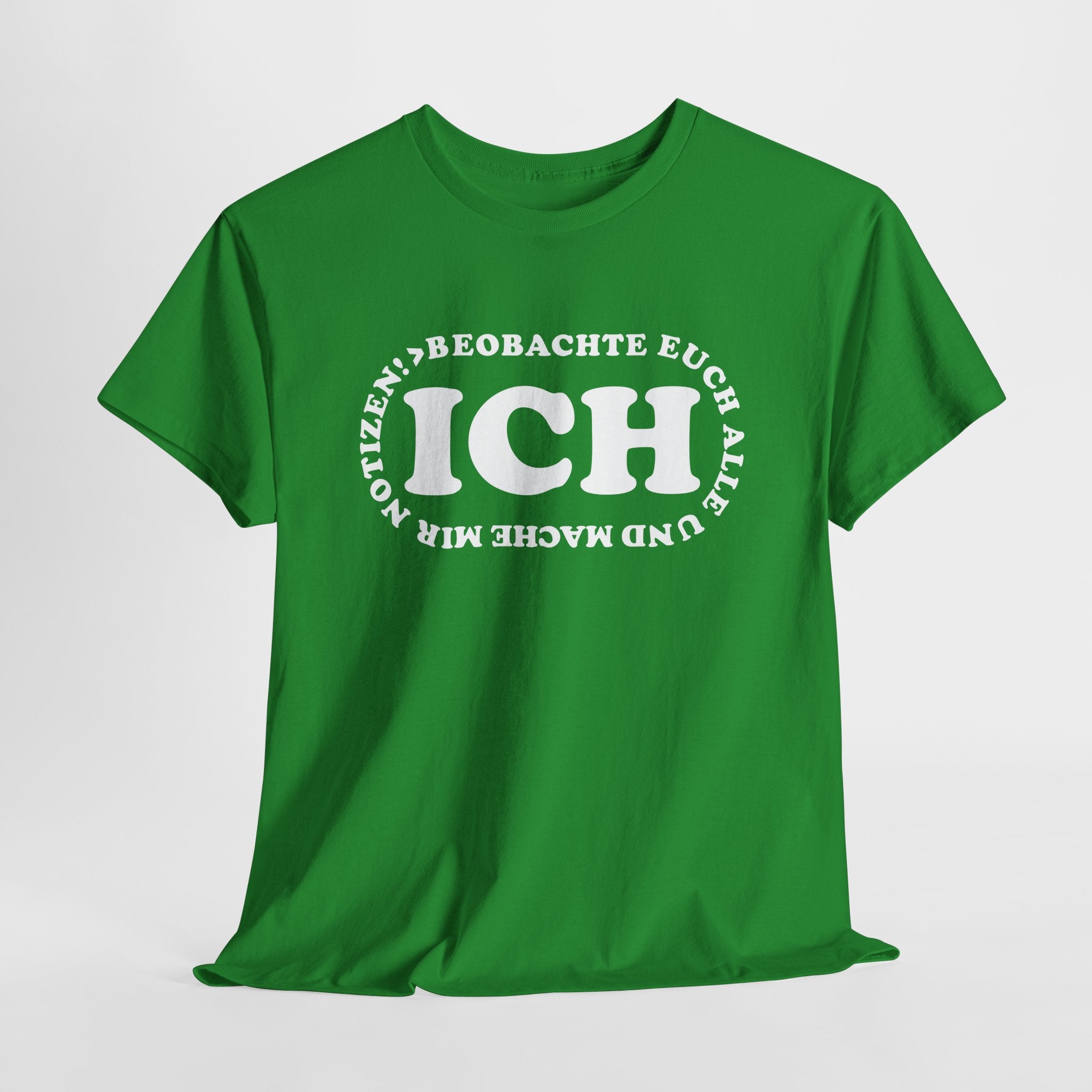 Lustiges T-Shirt mit Spruch Ich beobachte euch alle und mache mir Notizen Fun T-Shirt