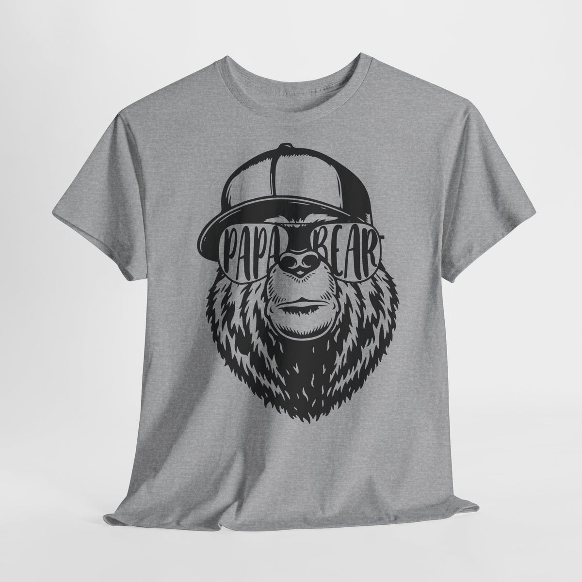Papa Vatertag Shirt - Papa Bär Papa Bear - Bär mit Sonnenbrille - Lustiges Vatertag Geschenk T-Shirt
