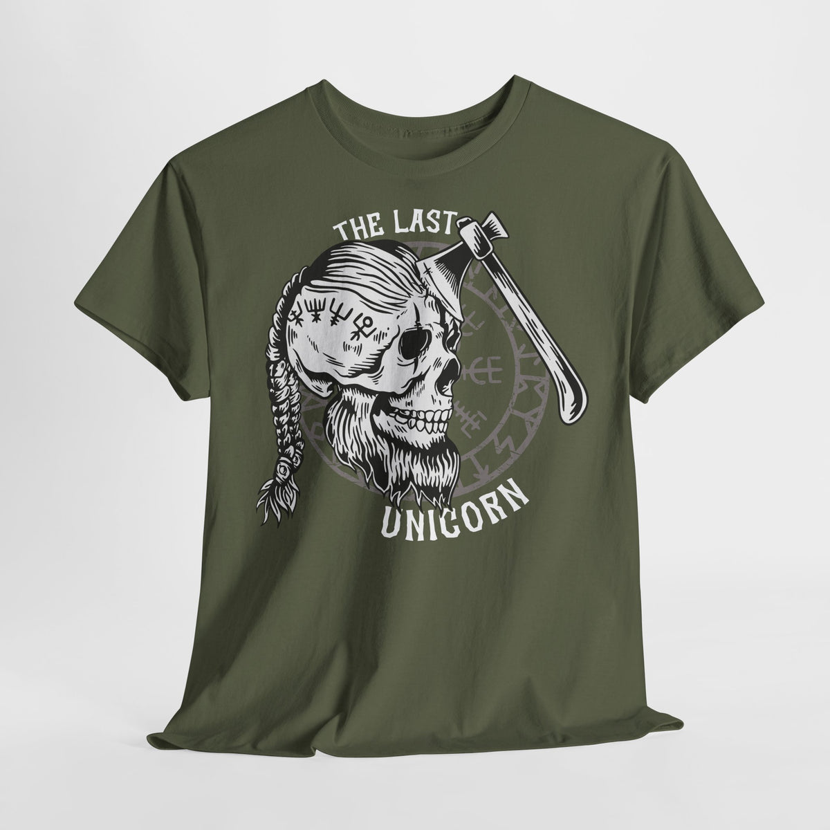 Wikinger Axt Shirt - Last Unicorn - Lustiges Geschenk T-Shirt